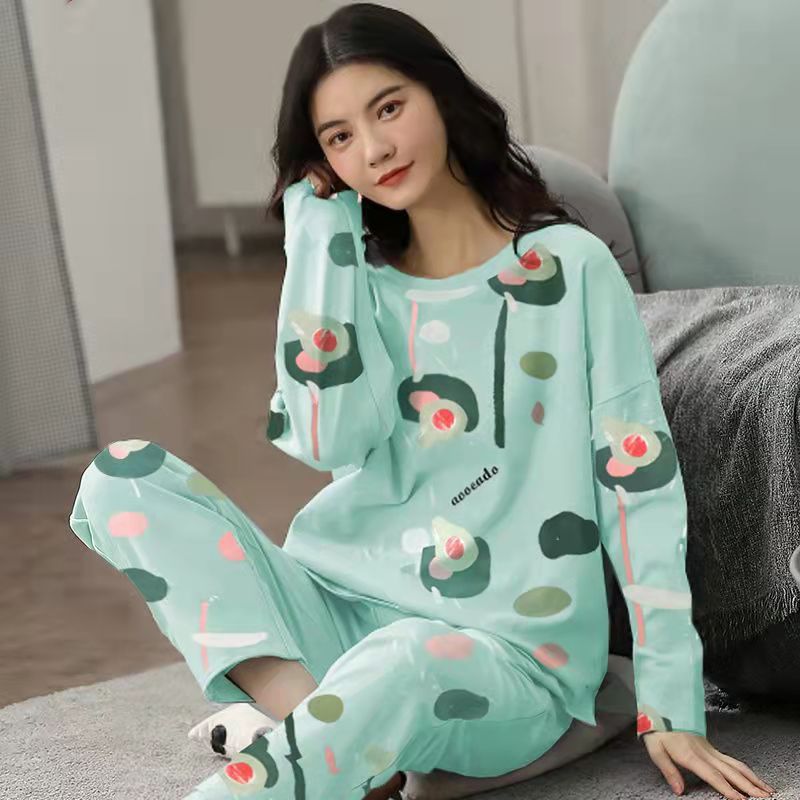 2 Piece Pajamas Set with cute cartoon print for Women - Willy05Boutique