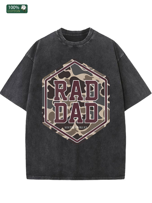 Casual Washed Cotton T-Shirt for Men