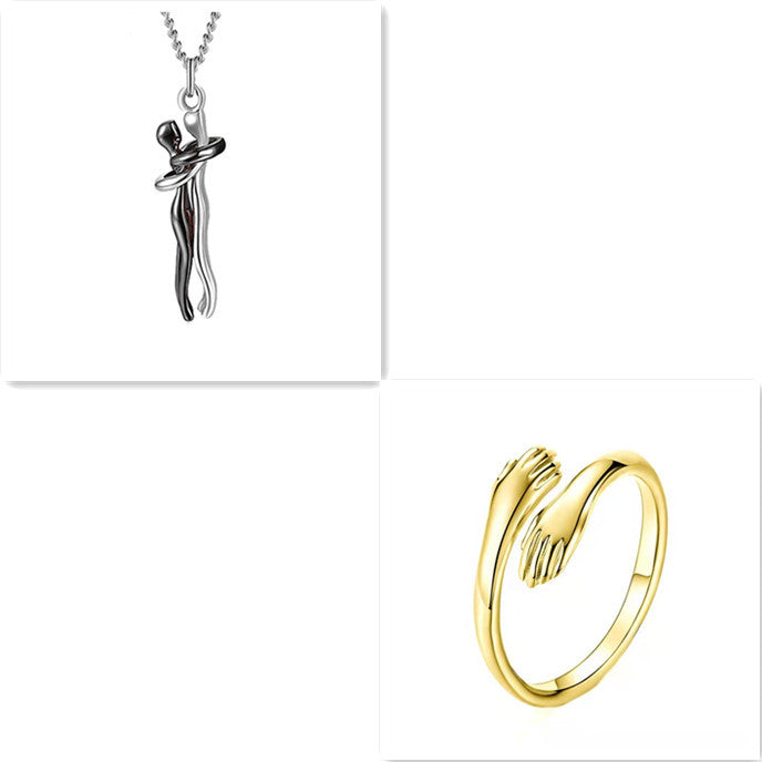 Unisex Love Hug Necklace - Willy05Boutique