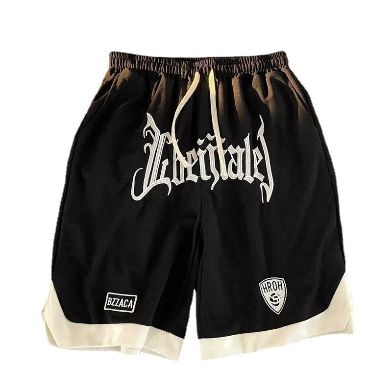 American NBA basketball shorts with graphics. - Willy05Boutique