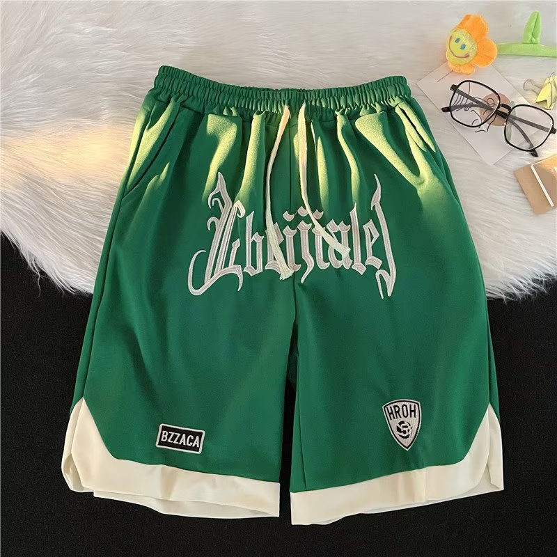 American NBA basketball shorts with graphics. - Willy05Boutique