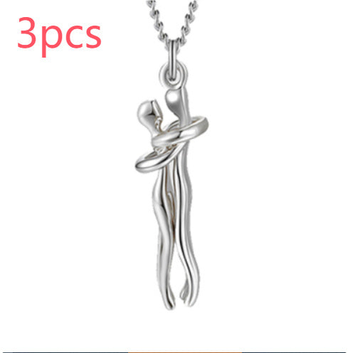 Unisex Love Hug Necklace - Willy05Boutique