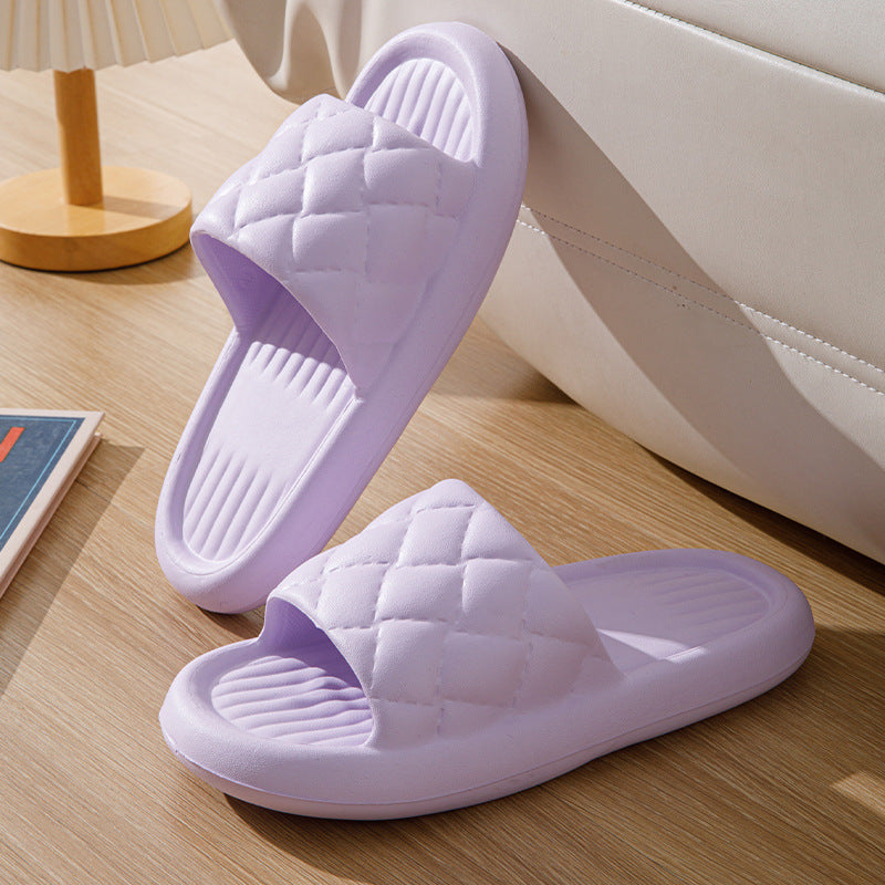 New Rhombus Summer Home Non-Slip Unisex Slippers
