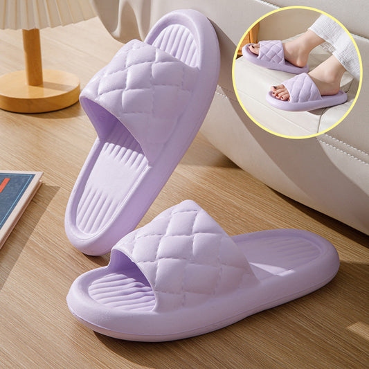 New Rhombus Summer Home Non-Slip Unisex Slippers