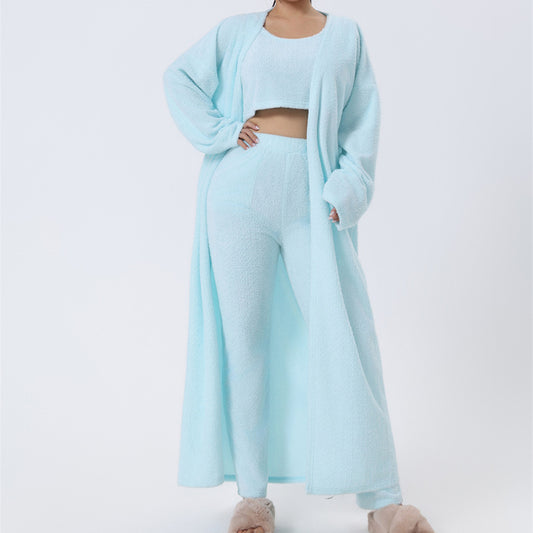 Cozy Winter Pajama 3 Piece Set for Women