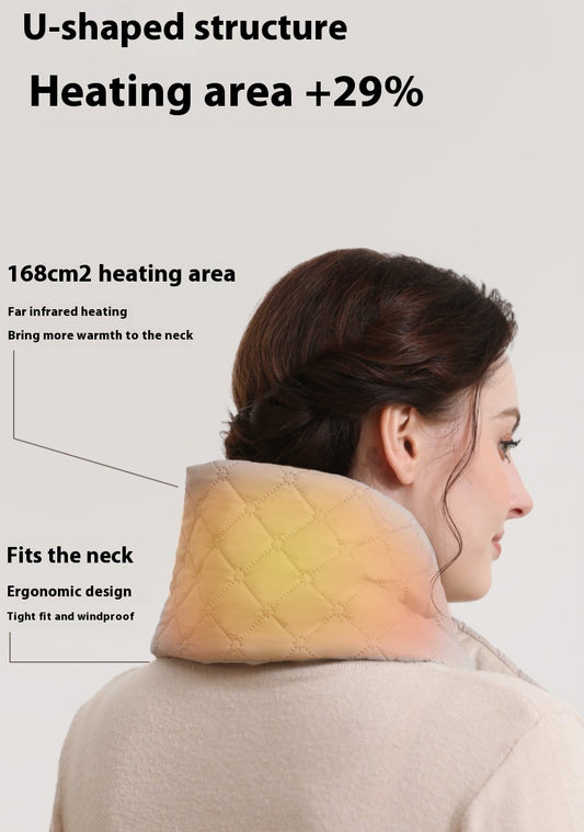 3 Gear Electric Heating Scarf Heating for Women and Men