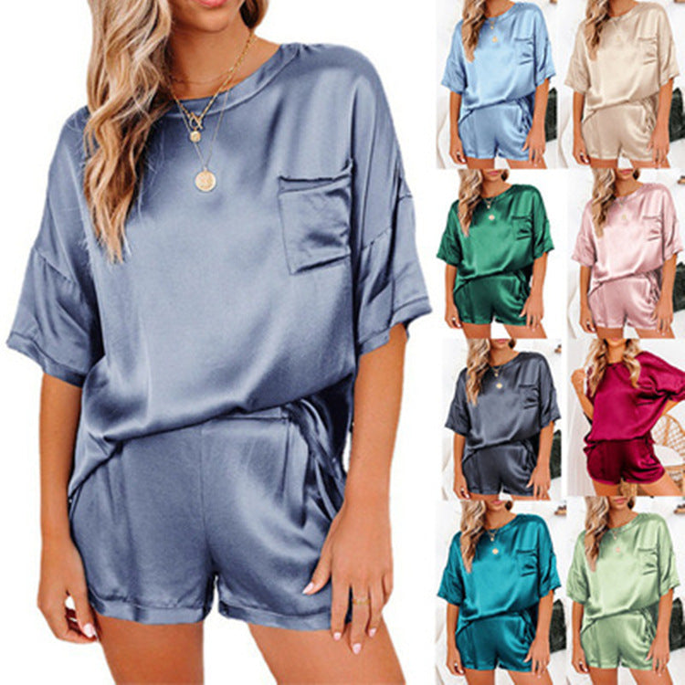 Short Sleeve pajama set for Women - Willy05Boutique