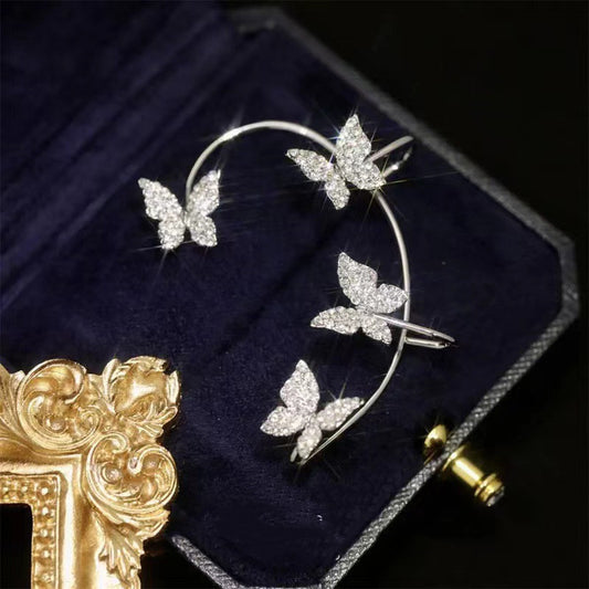 Butterfly Earring and Ear Hook Jewelry for women