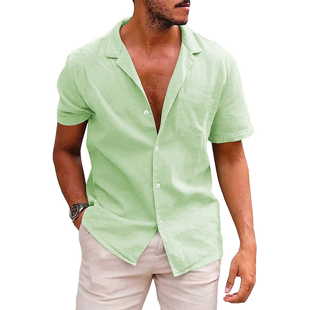Men's Tops Casual two set Beach Shirt - Willy05Boutique