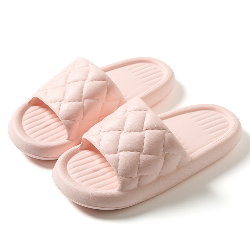 New Rhombus Summer Home Non-Slip Unisex Slippers