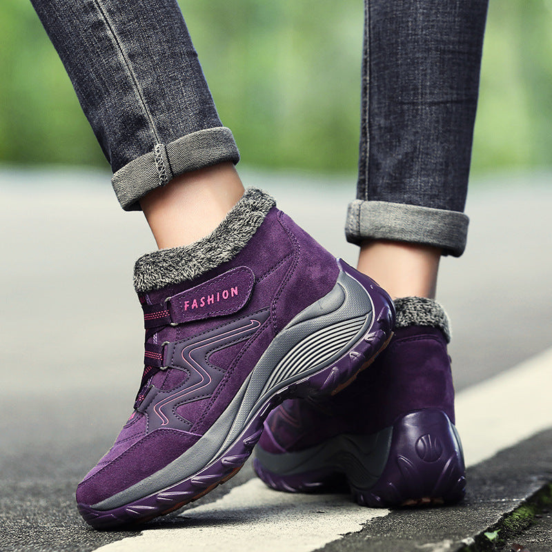 Non-Slip Hiking Leather Shoes for Women
