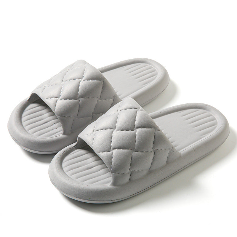 New Rhombus Summer Home Non-Slip Unisex Slippers