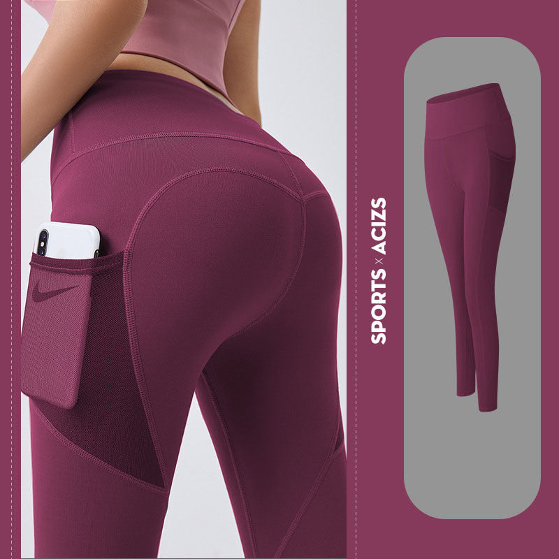 Leggings Yoga Pants for Women with Pocket - Willy05Boutique