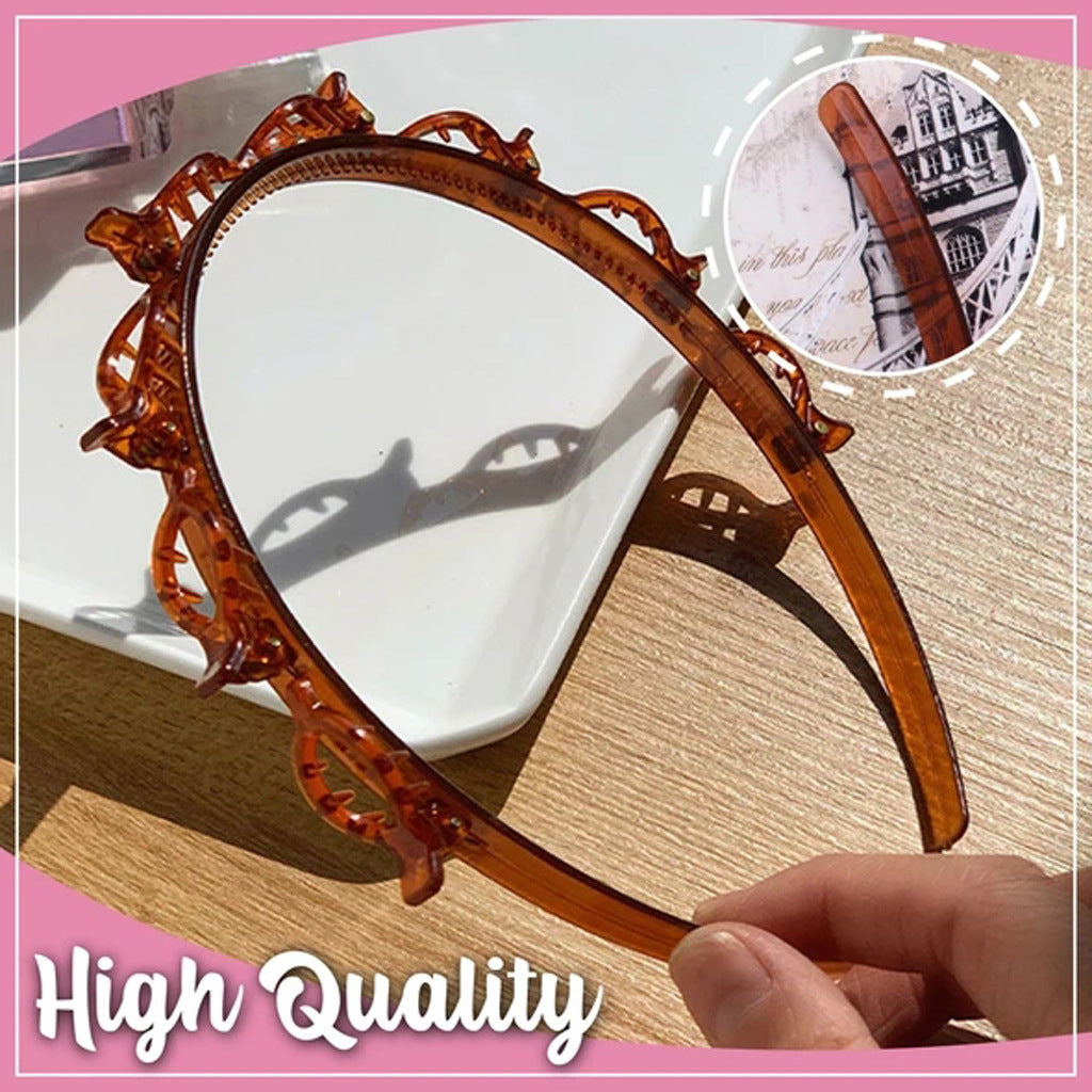 Double Bangs Hairstyle Hairpin Hairband for Women - Willy05Boutique