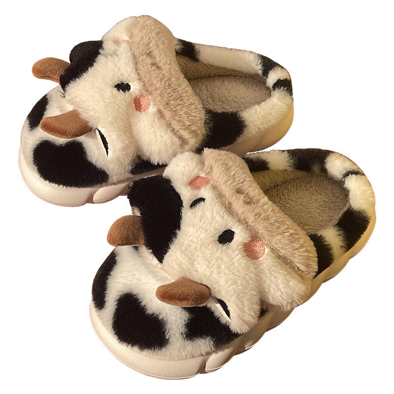 Cute Cow Animal Slipper for Women