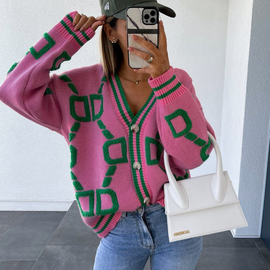 Loose Batwing Sleeves Sweater for Women