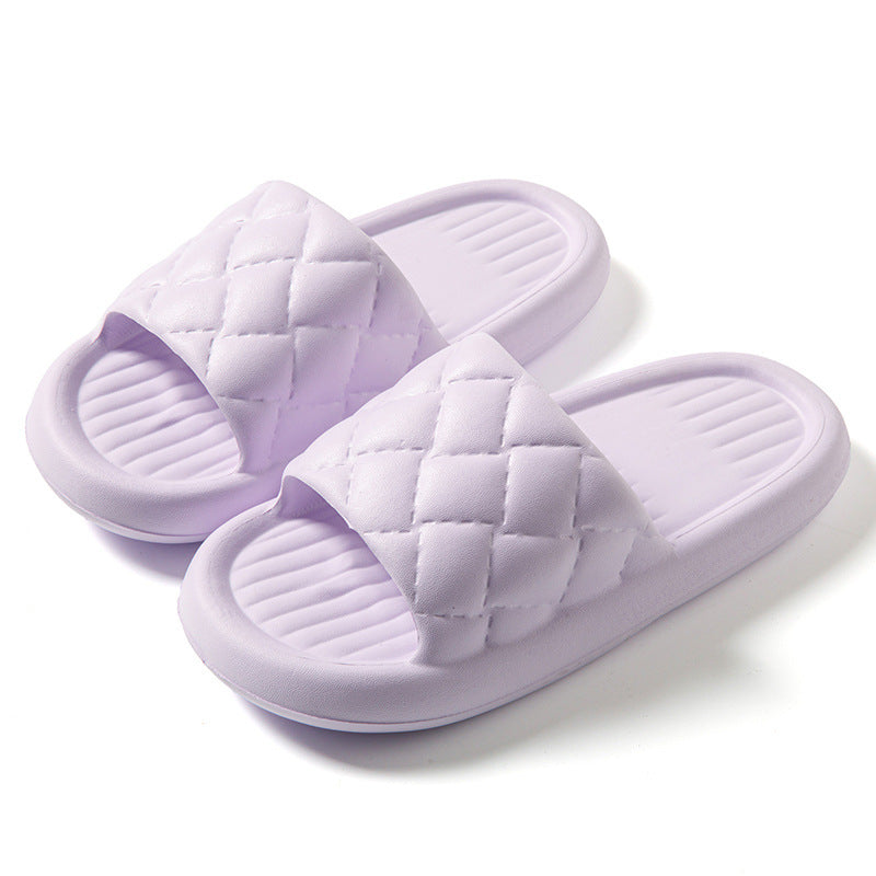 New Rhombus Summer Home Non-Slip Unisex Slippers