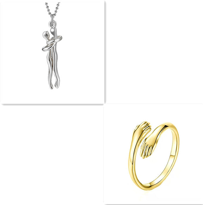 Unisex Love Hug Necklace - Willy05Boutique