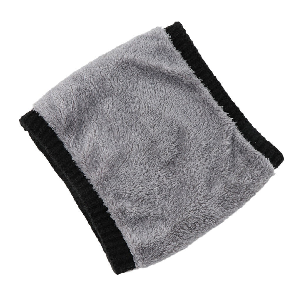 Warm Cotton Collar Scarf for Women