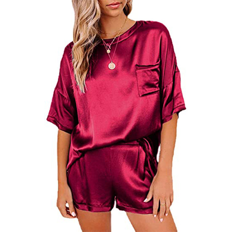 Short Sleeve pajama set for Women - Willy05Boutique