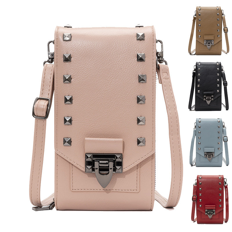 Solid Color Mobile Phone Handbag - Willy05Boutique