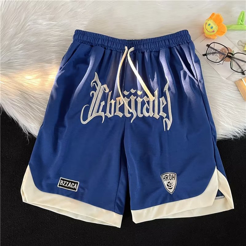 American NBA basketball shorts with graphics. - Willy05Boutique