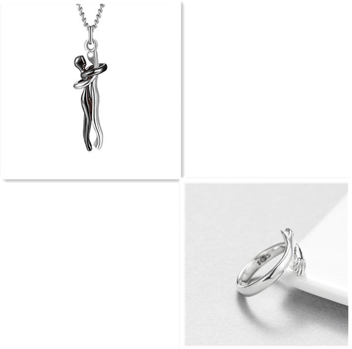 Unisex Love Hug Necklace - Willy05Boutique
