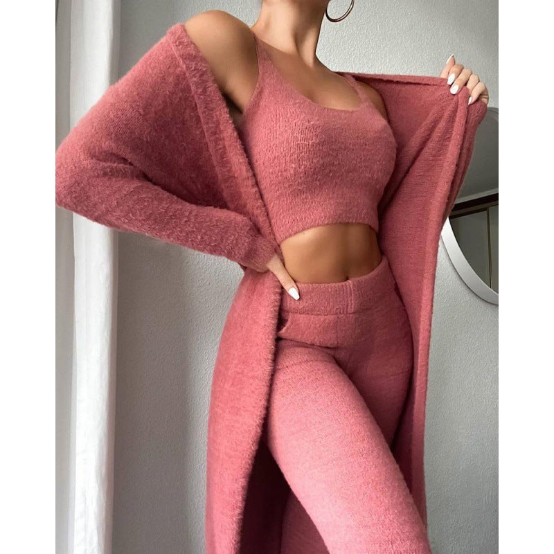 Cozy Winter Pajama 3 Piece Set for Women
