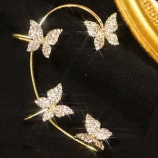 Butterfly Earring and Ear Hook Jewelry for women