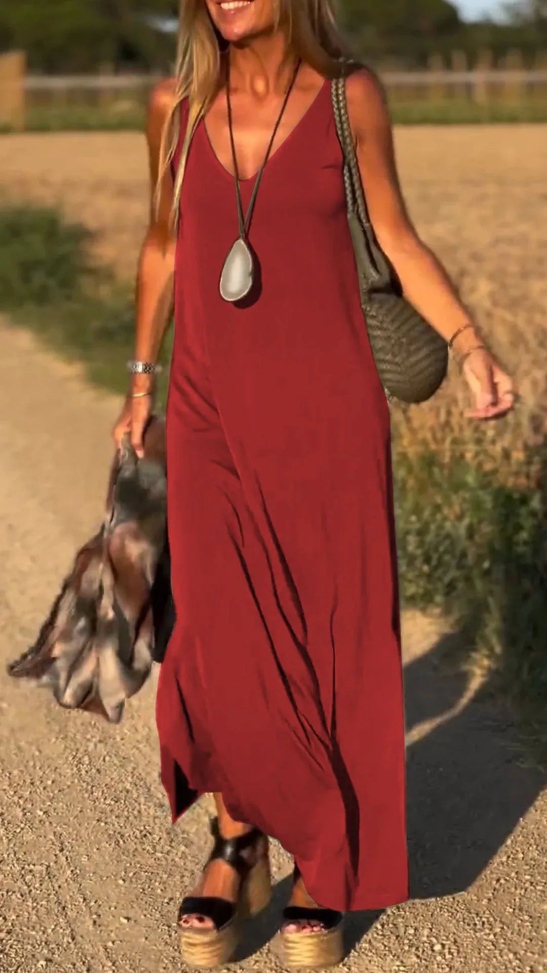 Female Sexy Trend V-neck Strap Dress - Willy05Boutique