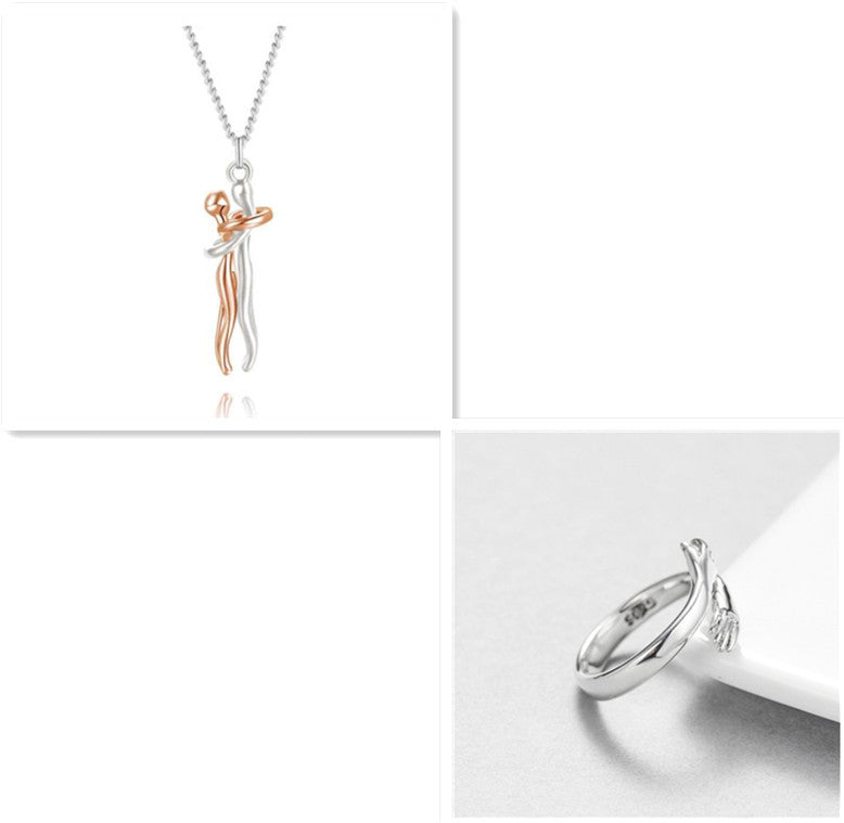 Unisex Love Hug Necklace - Willy05Boutique