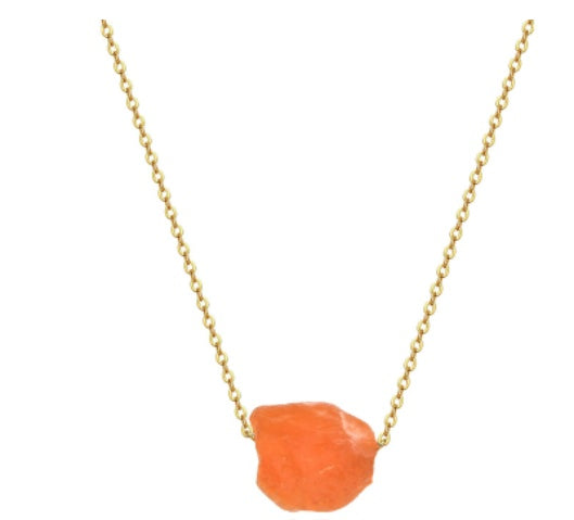 Crystal Stone Pillar Tree of Life Pendant Necklace - Willy05Boutique