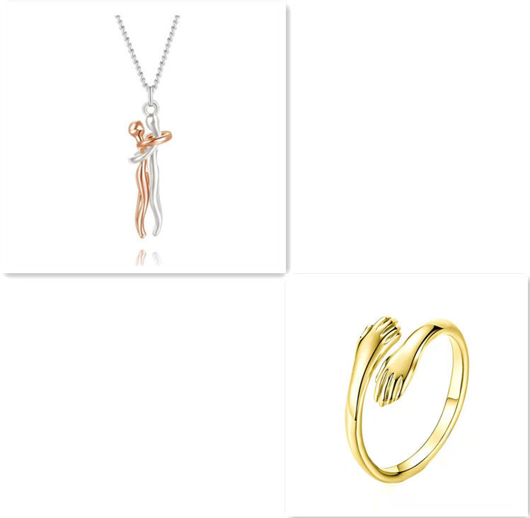Unisex Love Hug Necklace - Willy05Boutique