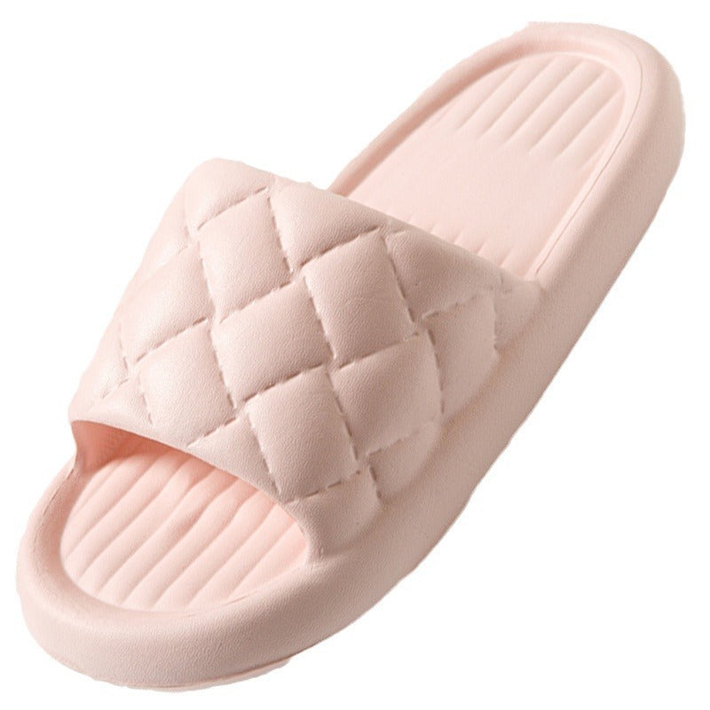 New Rhombus Summer Home Non-Slip Unisex Slippers