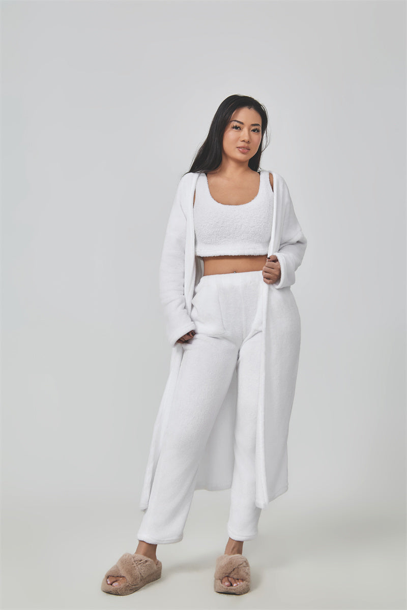 Cozy Winter Pajama 3 Piece Set for Women