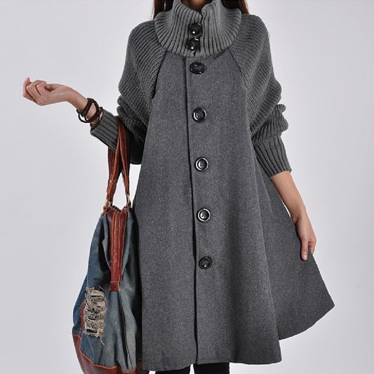 Mid-length Trench Coat For Women